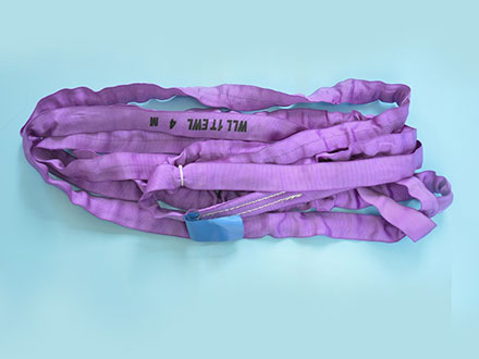 涤纶柔性环型吊装带1T4m5：1 紫色