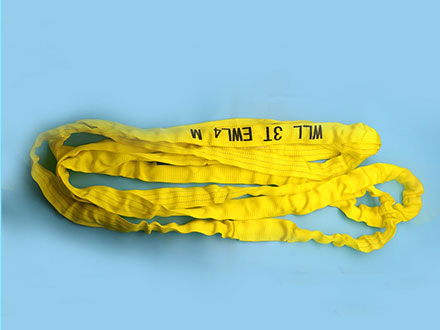 涤纶柔性环型吊装带3T4m5：1 黄色